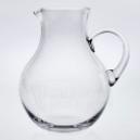 Carafe à eau en cristal écologique ronde 1,8l