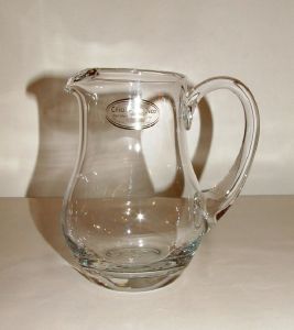 Carafe petit modèle ou cruche en cristal