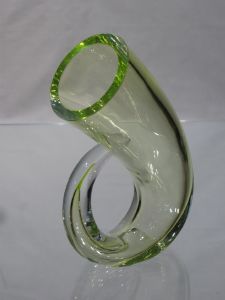 Vase Soliflore Corne Murano