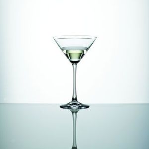 Coffret 6 Verres à Martini ou Cocktail en cristal collection Venise , utilisé dans la série LUCIFER