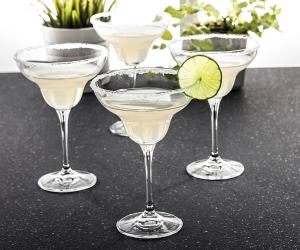 Coffret 6 Verres Margarita en cristal collection venise