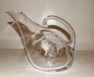 Carafe à vin Col de cygne en cristal 