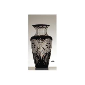 Vase Cristal de Paris Taille Fine Couleur 38 cm