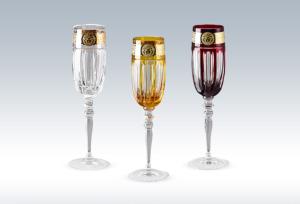 VERSACE : Collection Verres Gala prestige ambre 