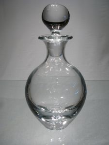 Carafe à Cognac Cristal de Bohème 