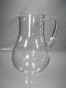 Carafe à eau, Pichet  en cristal uni avec anse
