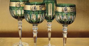Versace Collection Verres Gala Prestige Médusa Vert