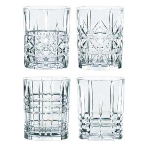 4 Verres Whisky + carafe en  cristal collection Highland 