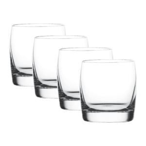 Coffret 4 Verres whisky en cristallin collection Vivendi ,  utilisé dans la série LUCIFER