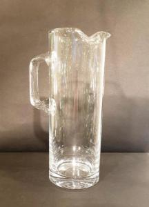 Carafe à eau en cristal uni avec anse 
