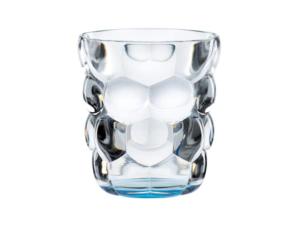 Verres à eau multi-usage Bubbles Bleu en cristallin ( lot de 2 ) 