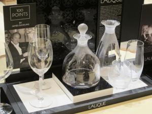 100 points Cristal Lalique Coffret 6 Verres Eau