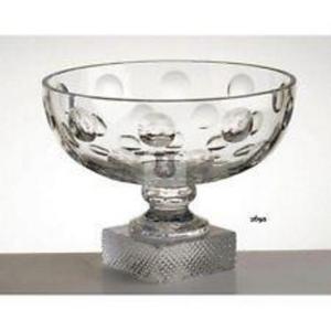 Coupe sur pied Cristal de Paris Taille Pastille Ronde
