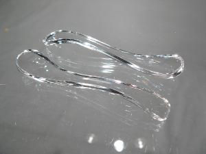 Petites Cuillères en Cristal Moderne ( vendus par coffret de 6 ) 