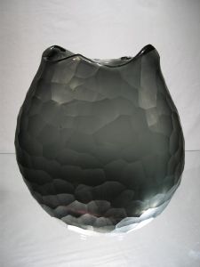 Vase Crocodille Gris