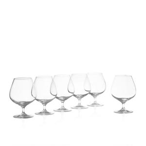 Coffret 6 Verres à Cognac Dégustation 55cl en cristal 