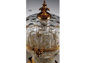 Cristal de Paris : Cave à liqueur / vodka transparente