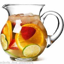 Carafe à eau en cristal écologique ronde 