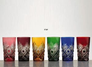 Collection Londres: Verres Roemer à vin du rhin 6 couleurs