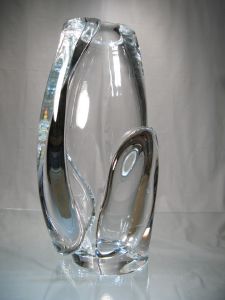 Vase Millafori Massif Transparent