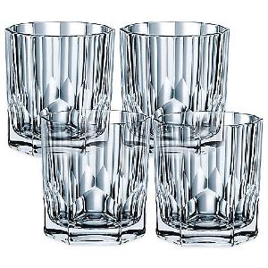 Verres à whisky en cristal collection Aspen ( coffret de 4 )