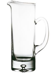 Carafe à eau en cristal uni avec anse