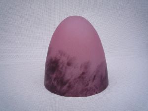 Abat Jour Pâte de verre Cône 16 cm