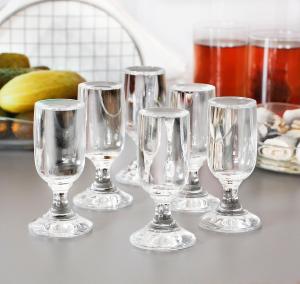 Verres digestfs shooter cristal uni Vivat 2 cl (série de 6 ) 