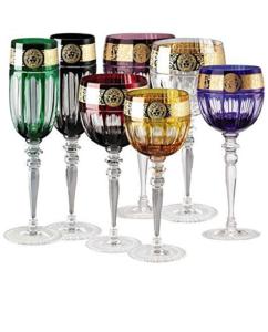 VERSACE : Collection Verres Gala prestige ambre 