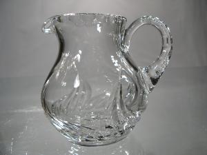 Petit Pichet Lait en Cristal de Bohème Taille 