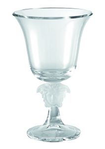 Vase sur pied Versace Cristal Médusa 32 cm