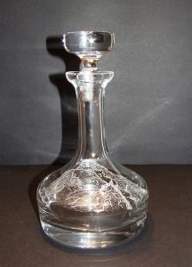 Carafe à décanter le vin en cristal