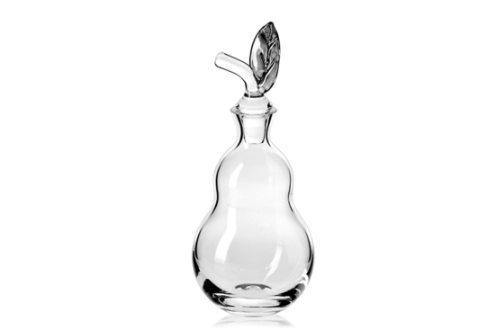 Carafe à Liqueur Eau de Vie en cristal forme Poire