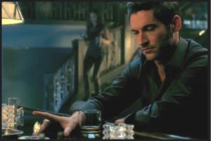 Coffret 4 Verres whisky en cristallin collection Vivendi ,  utilisé dans la série LUCIFER