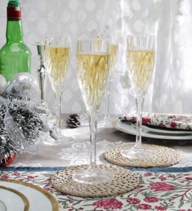 Flutes Champagne en cristal collection Imperial ( lot de 4 )