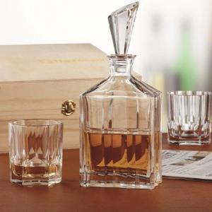 Ensemble Coffret à whisky 7 pièces en cristal collection Aspen