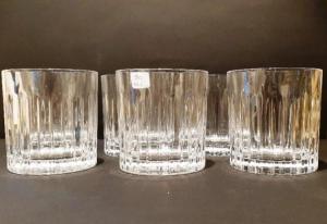 Verres à whisky Cristal de Bohème taille anglaise